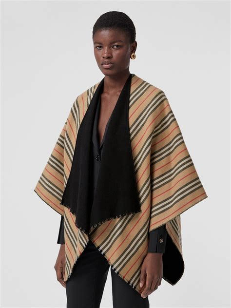 capo burberry|Women’s Designer Ponchos & Capes .